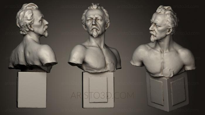 Busts and heads antique and historical (BUSTA_0484) 3D model for CNC machine